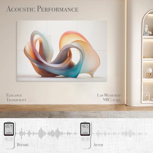Acoustic Wall Panels (6 Count)