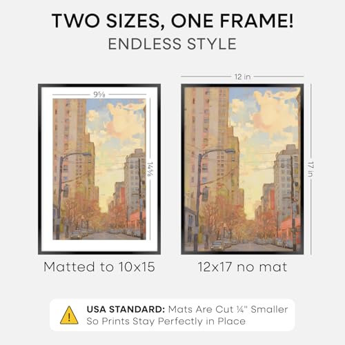 12x17 Black Picture Frame