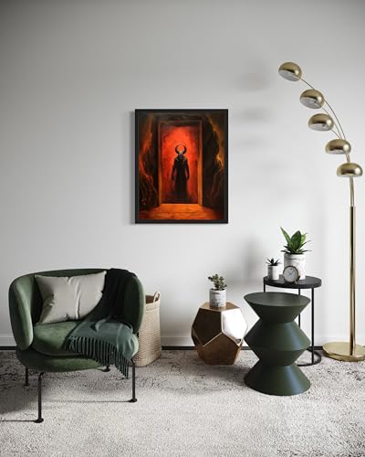 Satan and Hell Poster Art Print