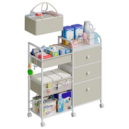 2In1 Baby Diaper Caddy Organizers and Storage