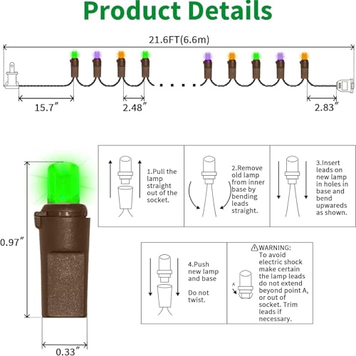 Halloween String Lights (100 Count)