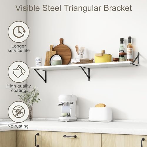12 Inch Deep Floating Shelves