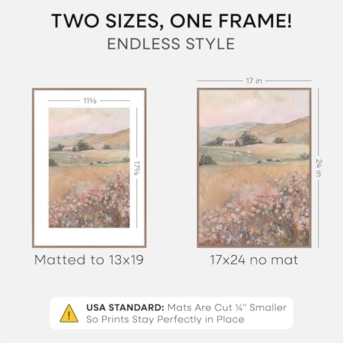 17x24 Mocha Picture Frame