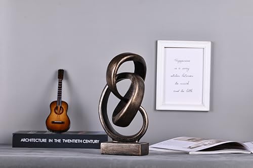 Modern Abstract Knot Sculpture