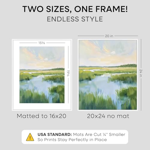 20x24 White Picture Frame (2 Count)