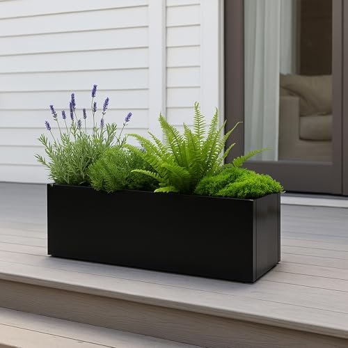 38”Lx15”Wx16”H Large Rectangular Planter