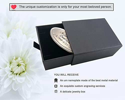 Personalized Engraved Name Tag for Urns