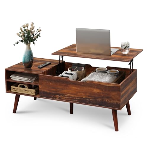 Lift Top Coffee Table with Hidden Storage