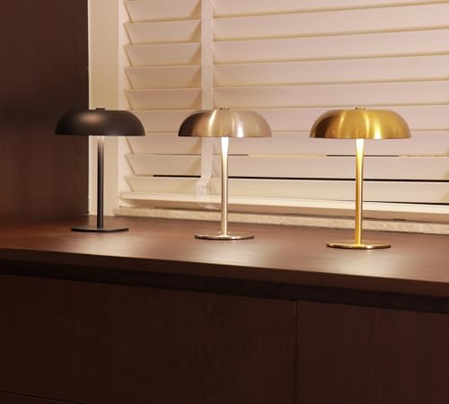 Cordless LED Mushroom Table Lamp