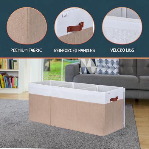 Extra Large Toy Storage Organizer with Lid