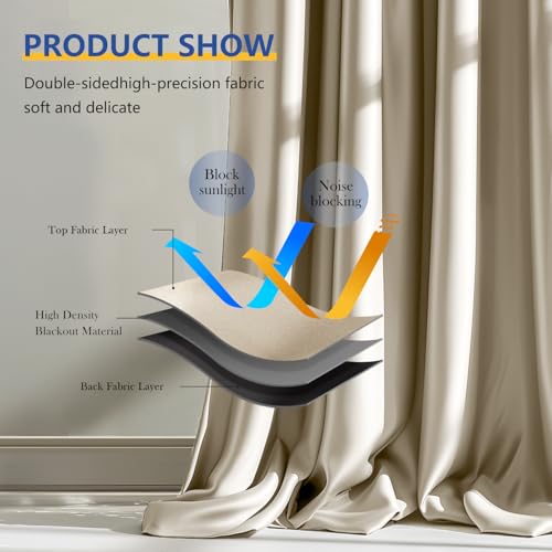 Room Divider Blackout Curtain Track Curtains Wall Dividers Panels Screen for Living Rooms Bedroom Office Privacy Partition Separation
