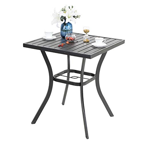 Outdoor Bar Table 31" Square 36" Height