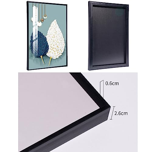 Abstract Modern Minimalist Natural Framed Decorative Painting Bright style Wall Art Set of 3Wall Decor for Living Room (3 Count)