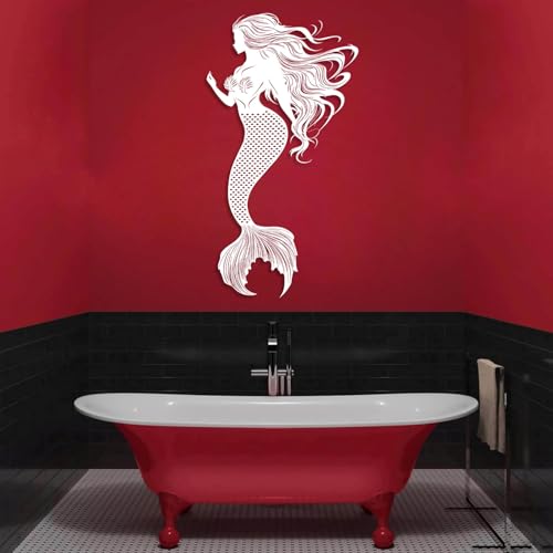 Metal Mermaid Wall Decor