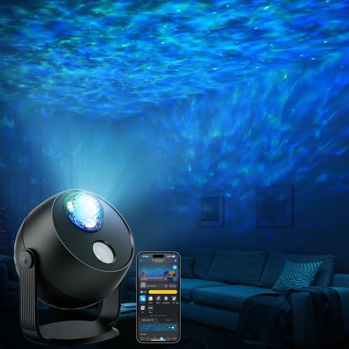 Star Light Projector with Ocean Wave Ripple Effects
