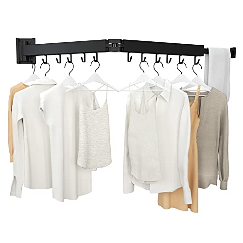Wall Mount Clothes Drying Rack