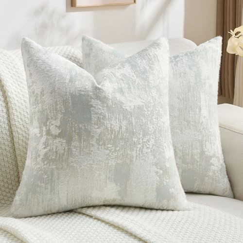 Pack of 2 Faux Cashmere Throw Pillow Covers 16x16 Inch (2 Count)