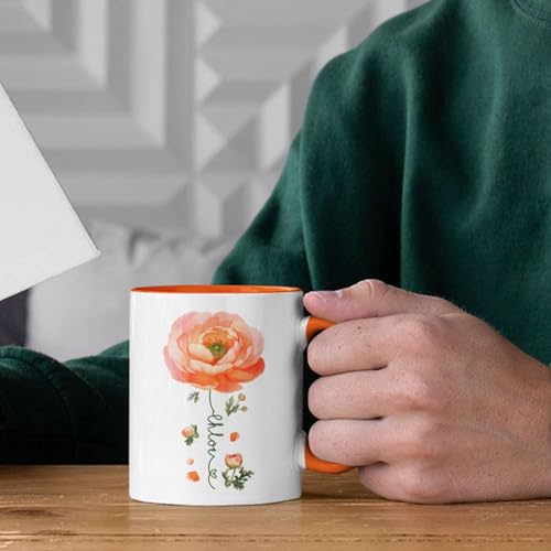 Ranunculus Lover Accent Mug