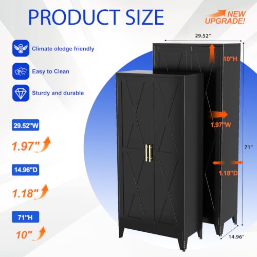71" Tall Kitchen Pantry Cabinet