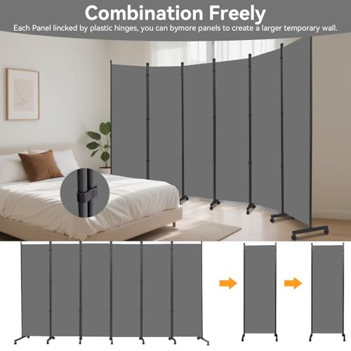 Folding Room Divider W