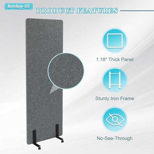 Freestanding Office Partition Panel