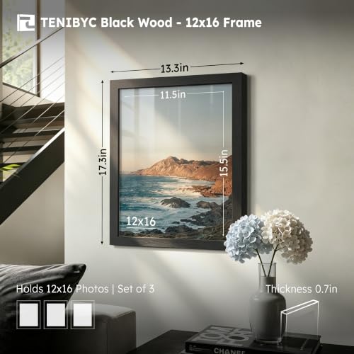 12x16 Picture Frame 3 Pack (3 Count)