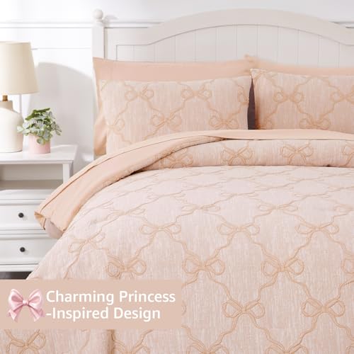Queen Comforter Set with Sheets for Girls