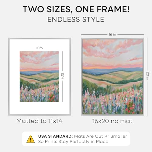 16x20 Silver Picture Frame