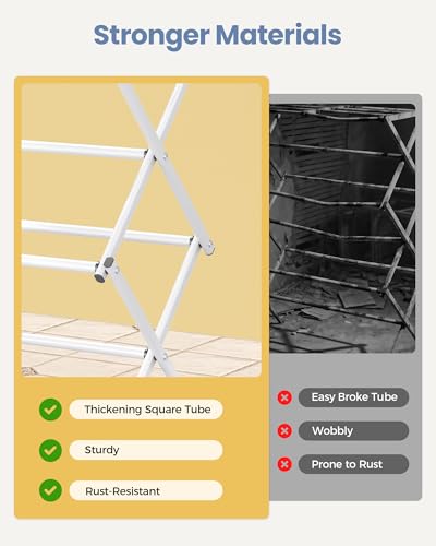 Oversize 3 Tier Clothes Drying Rack