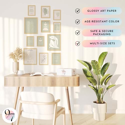 Sage Green Wall Art (12 Count)