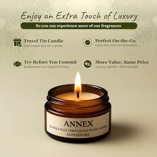 Fig Leaf & Lemon Luxury Strong Scented Candle