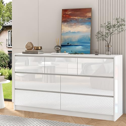 White Malm Dresser for Bedroom