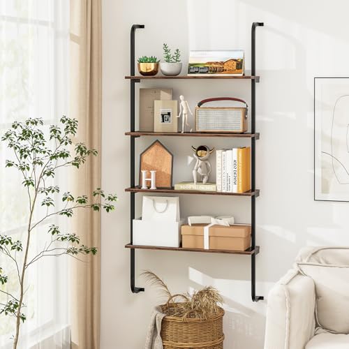 4 Tier Industrial Bookshelf