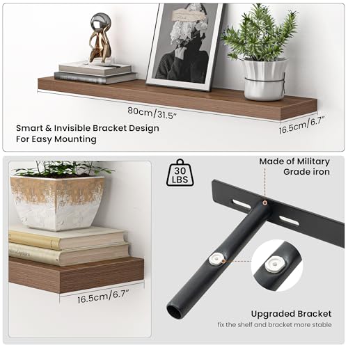 Floating Shelves for Wall 32 Inch (2 Count)