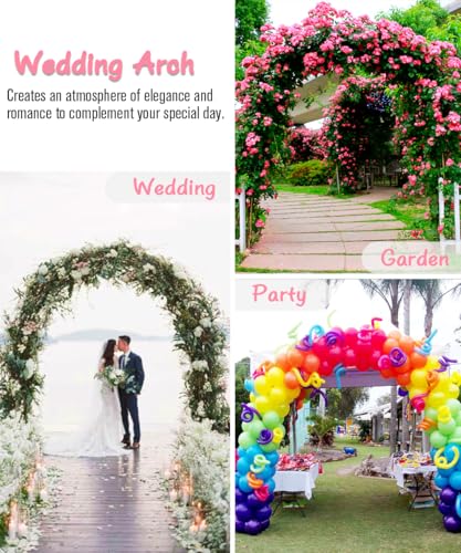 Metal Arch Backdrop Stand 7Ft Wide 7.7Ft High