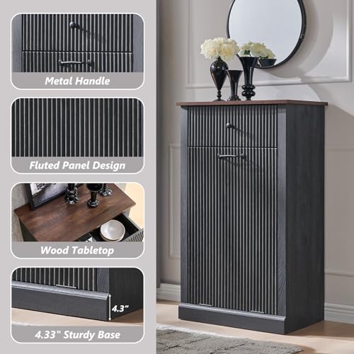 Tilt Out Trash Can Cabinet