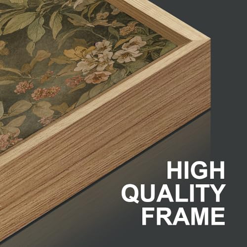 Vintage Floral Framed Canvas Wall Art Set of 3 (3 Count)