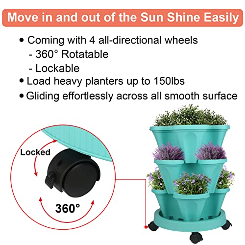 Vertical Planter Tower (2 Count)