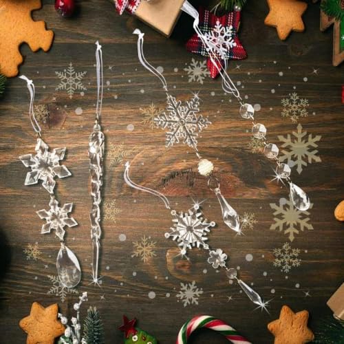 Crystal Christmas Tree Ornaments (32 Count)