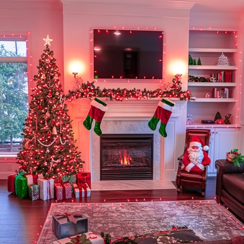 400 LED Red Christmas Lights (132 Foot)