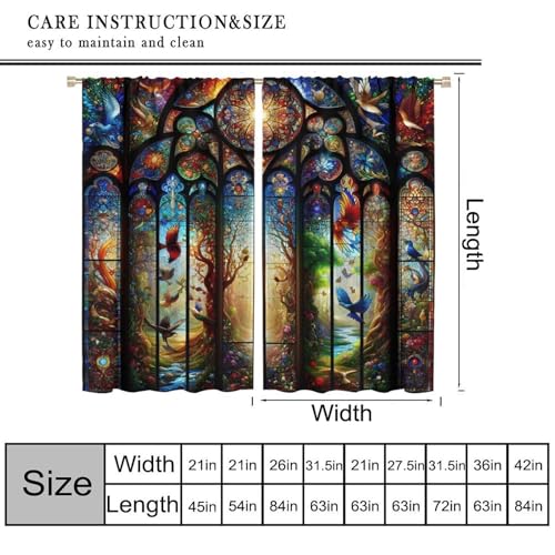 Stained Glass Curtains