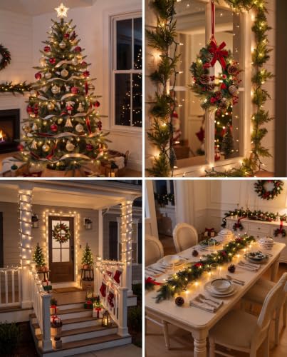 Clear Christmas String Lights (200 Count)