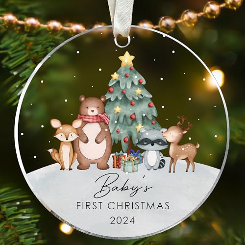Baby's First Christmas Ornament 2024