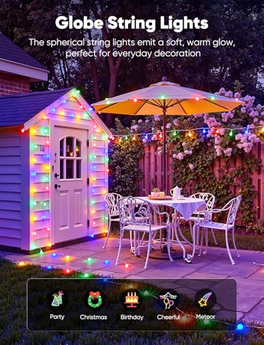 Multicolor Globe String Lights