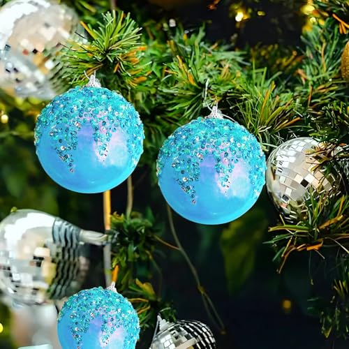4Pcs Christmas Balls Ornaments (4 Count)