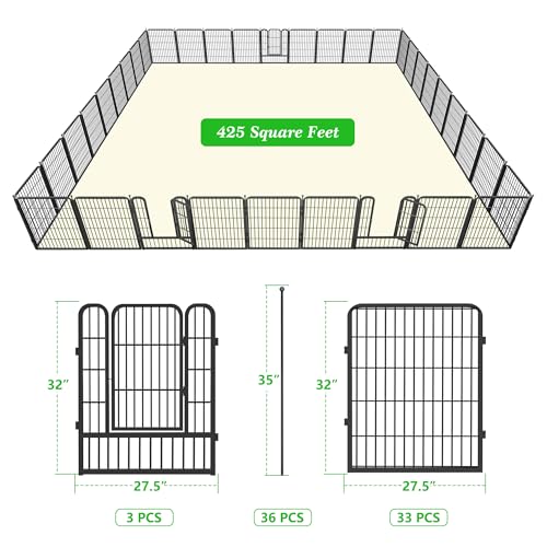 Decorative Black Metal Fencing Garden Fence with Gate