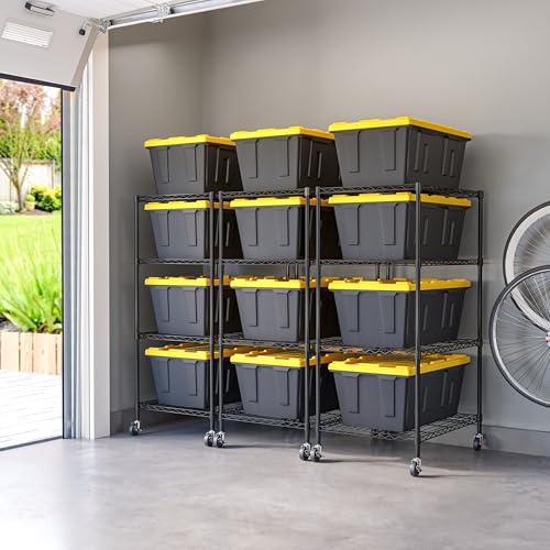 UltraDurable Heavy Duty NSF Solid Steel Wire Rack Storage Unit