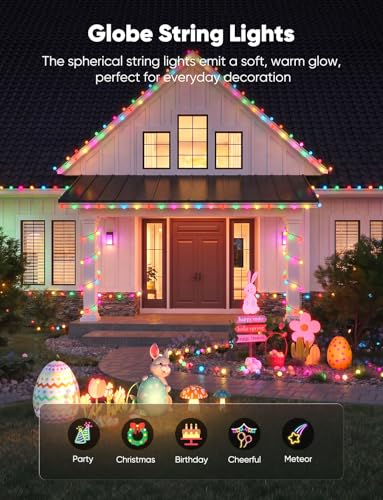Pastel Globe Lights