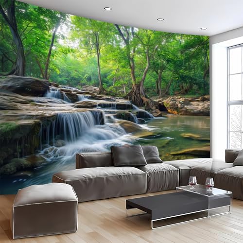 Nature Tapestry Forest Tree Sea Cave Wall Hanging