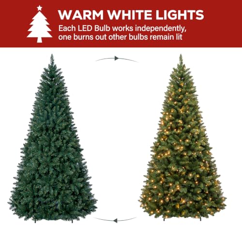 6ft Prelit Artificial Christmas Tree with 230 Warm White LEDs